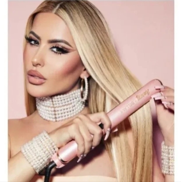 Amrezy X Bellami Ceramic Flat Iron Hair Straightener